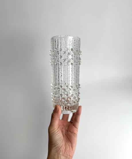 Vase｜ガラスの花瓶｜ Sklo Union｜チェコスロバキア