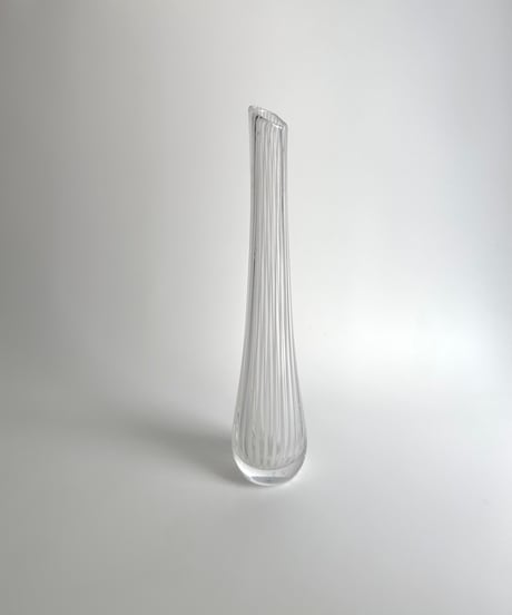 Vase｜Skruf Glasbruk｜スクルーフ｜ガラスの花瓶｜スウェーデン