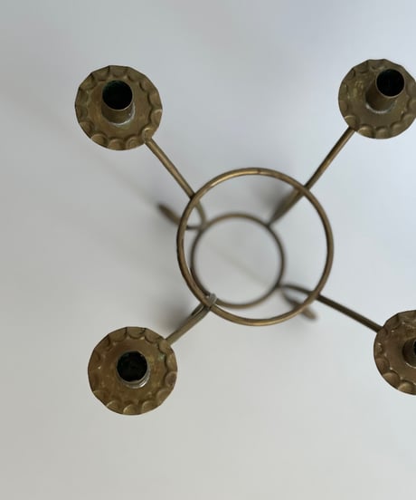 Candle holder｜Brass｜真鍮｜燭台｜スウェーデン｜北欧