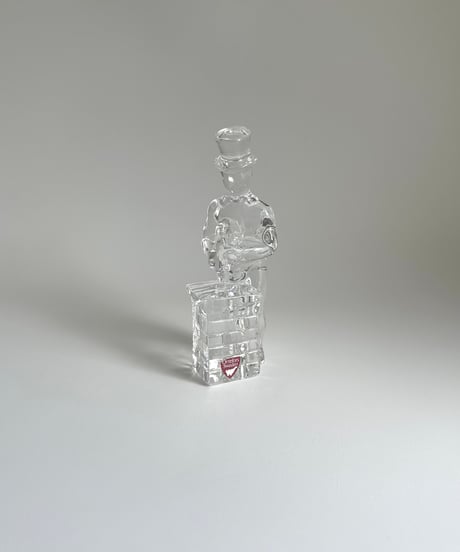 Sculpture｜Orrefors｜ガラスの彫刻｜オブジェ｜スウェーデン
