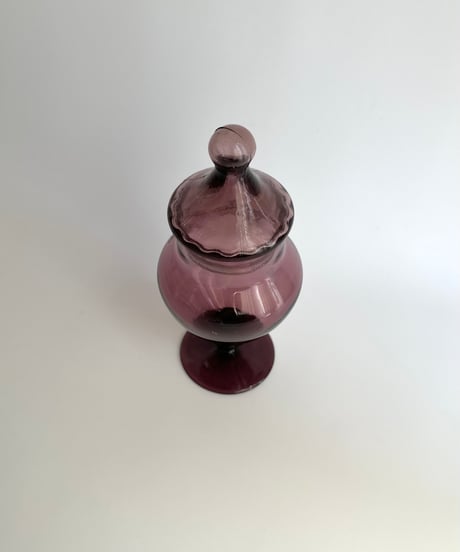 Jar｜イタリア製｜蓋付き｜キャンディーポット