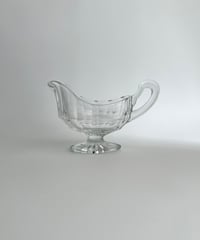 Gravy boat｜グレイビーボート｜ソースボート｜クリスタルガラス