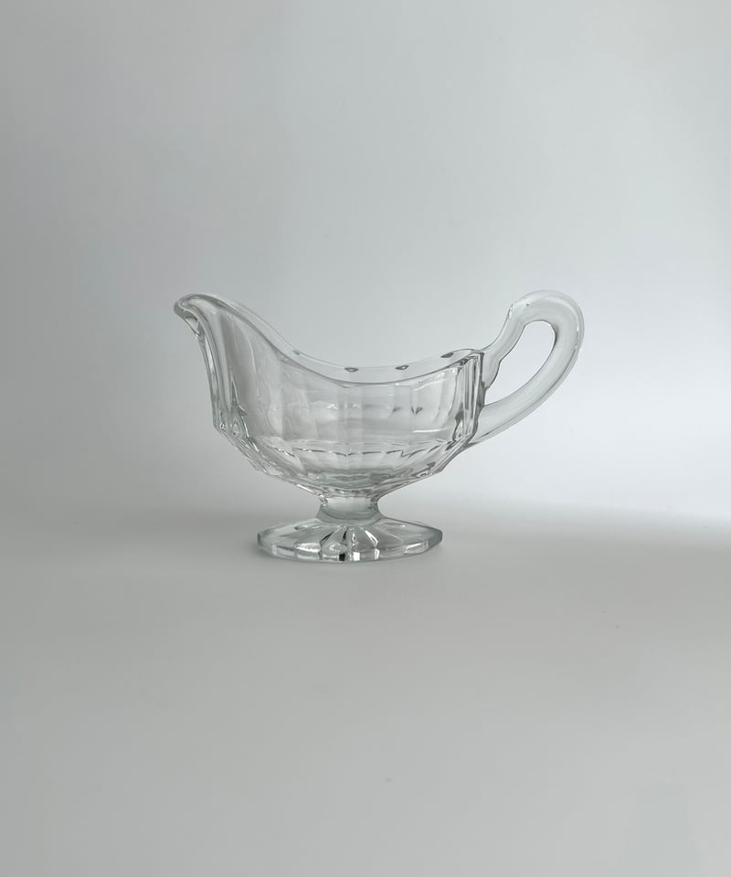 Gravy boat｜グレイビーボート｜ソースボート｜クリスタルガラス | roi
