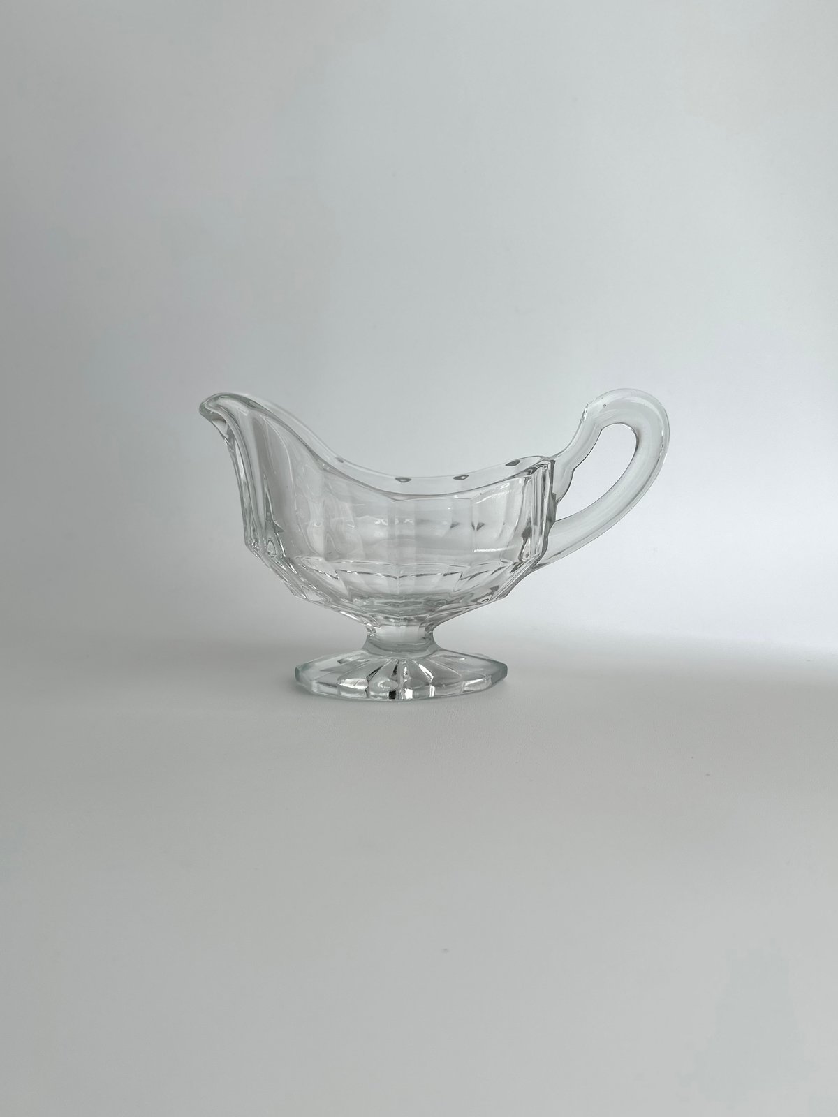 Gravy boat｜グレイビーボート｜ソースボート｜クリスタルガラス | roi