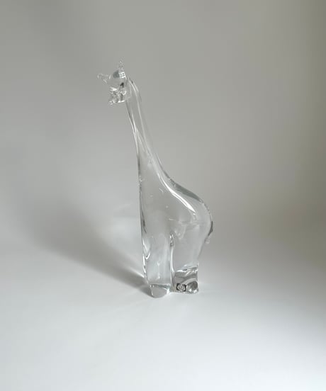 Giraffe｜Eneryda Glasbruk｜キリンのオブジェ｜ガラスの置物｜スウェーデン