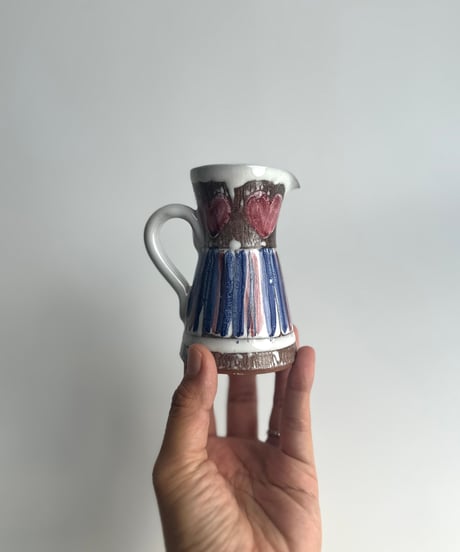 Jug｜Laholm Keramik｜北欧ヴィンテージ｜水差し