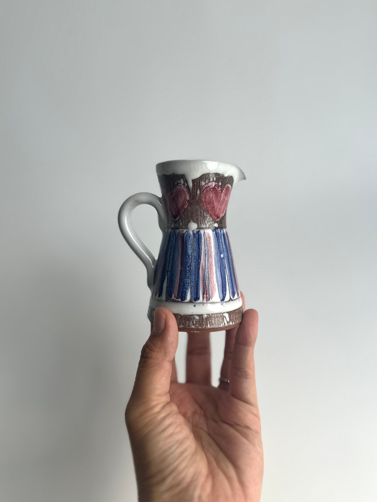 Jug｜Laholm Keramik｜北欧ヴィンテージ｜水差し | roi home｜北欧ヴィ