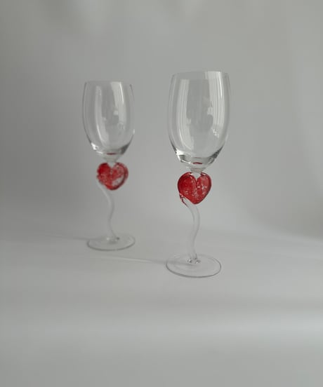 Wine Glass｜ワイングラス｜ハートモチーフ