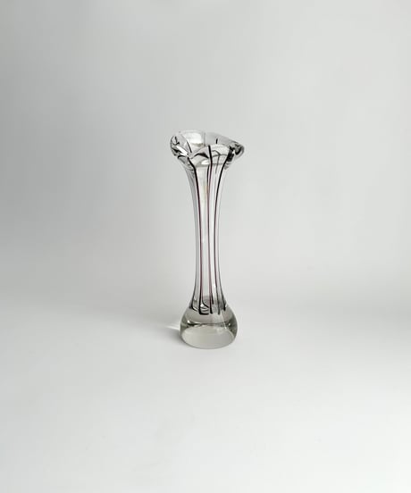 Vase｜花瓶｜ボーンベース｜ストライプ｜ガラスのフラワーベース