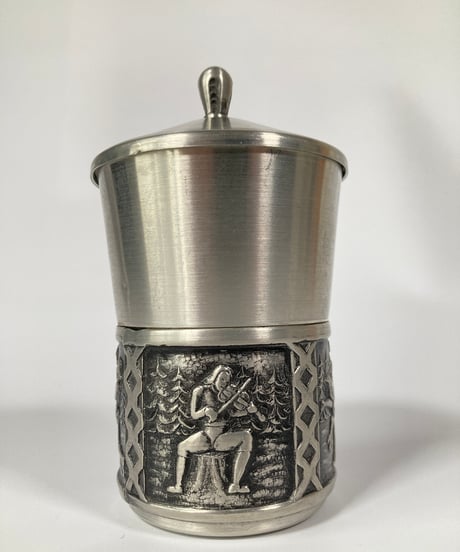 Canister｜ITB Norway Tinn｜蓋付きポット｜ピューター製｜ノルウェー