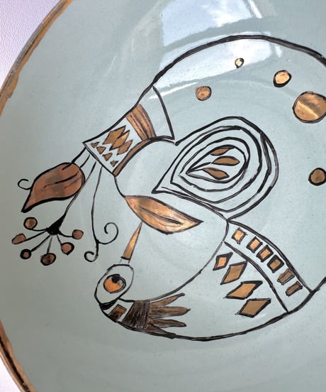 Bowl｜Gustavsberg｜グスタフスベリ｜絵皿｜スウェーデン