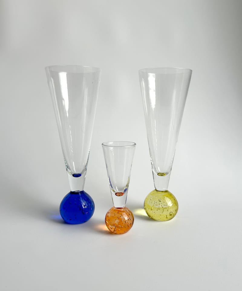 Vase｜Glass｜Kosta Boda｜コスタボダ｜フラワーベース｜スウェーデン