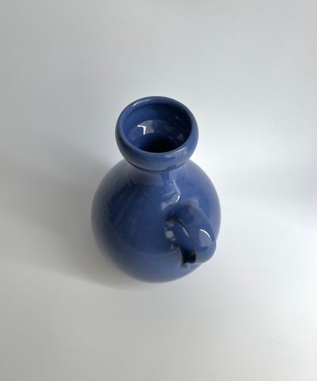 Vase｜Studio Pottery｜Blue｜花器