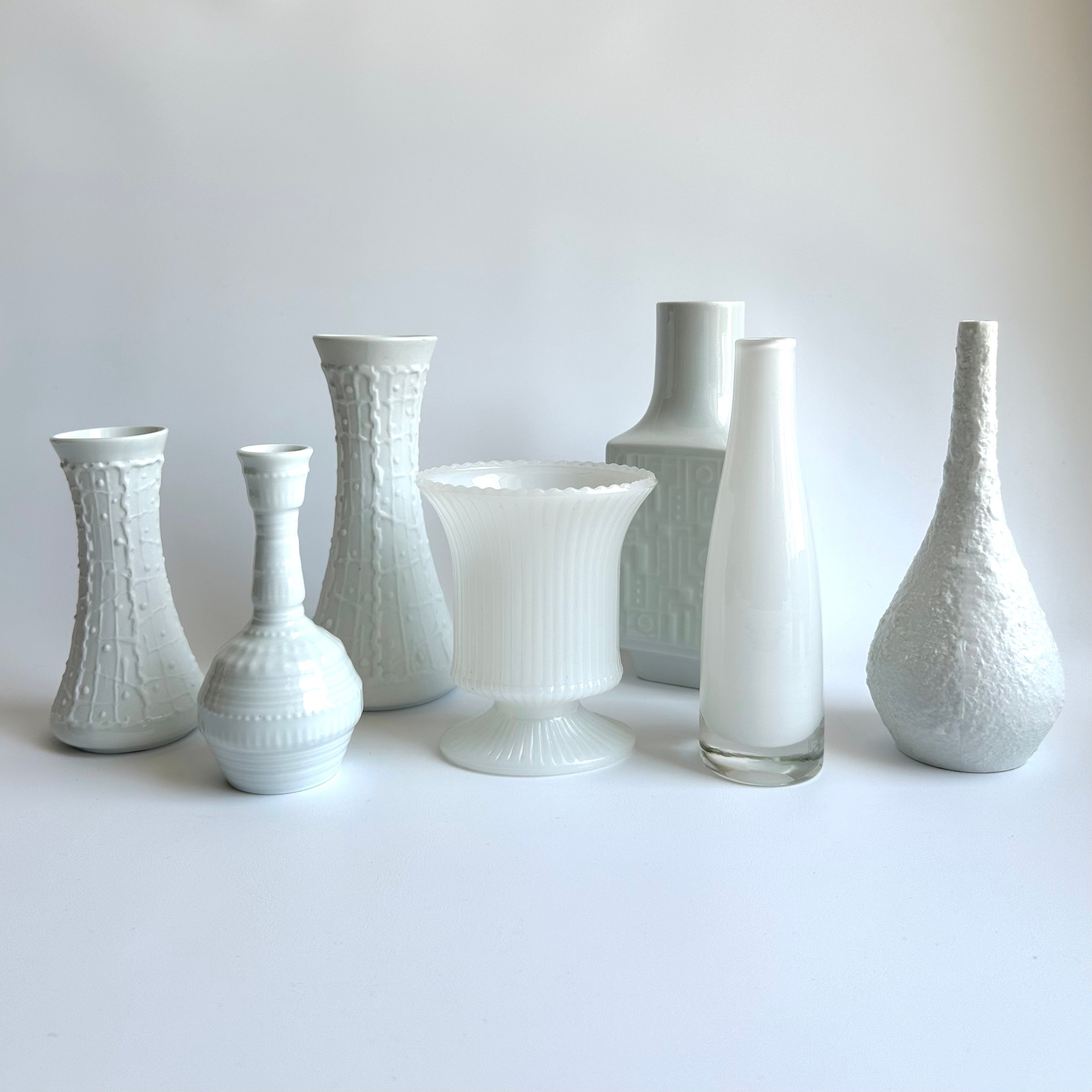 KPM 花瓶 Vase｜Royal KPM｜白い花瓶｜マット｜ドイツ | roi home｜北欧