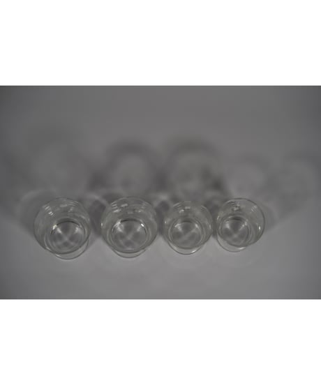 Glass｜ショットグラス｜幾何学模様｜フランス