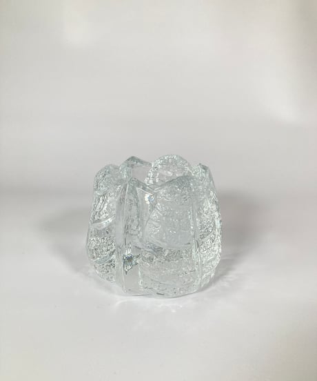 Candle Holder｜Orrefors｜オレフォス｜エデン｜クリスタルガラス｜スウェーデン