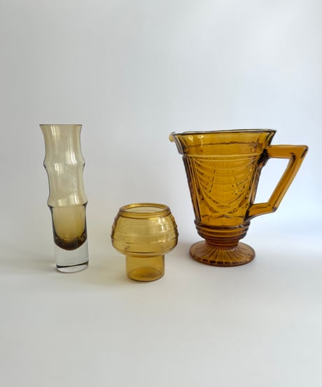 Jug｜Sowerby｜Art deco｜アールデコ｜水差し｜イギリス