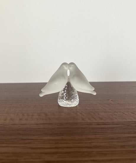 Bird｜ガラスの彫刻｜Reijmyre｜レイミューラ｜カップル