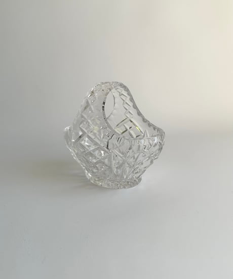 Glass Basket｜ガラスのバスケット｜小物入れ