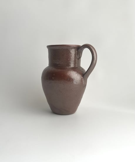 Jug ジャグ｜水差し｜茶色の花瓶｜北欧