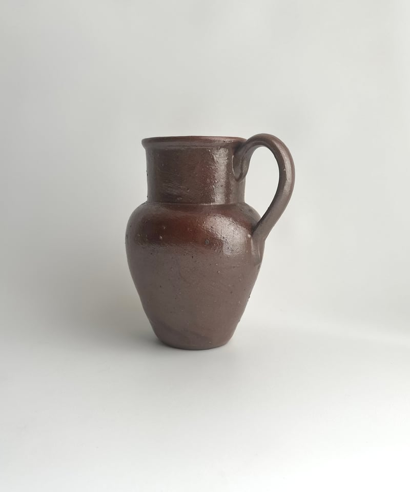 Jug ジャグ｜水差し｜茶色の花瓶｜北欧 | roi home｜北欧ヴィンテージ雑貨