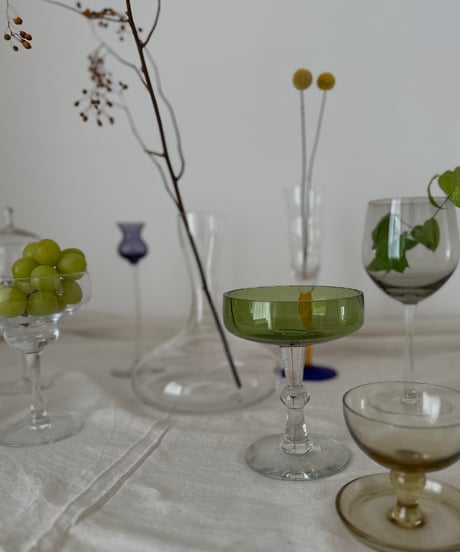 Glass｜大きなワイングラス｜スモーキーブラウン