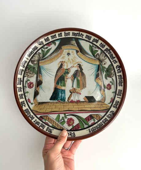 Wall Plate｜絵皿｜Hoganas Keramik｜ホガナス｜北欧ヴィンテージ｜スウェーデン