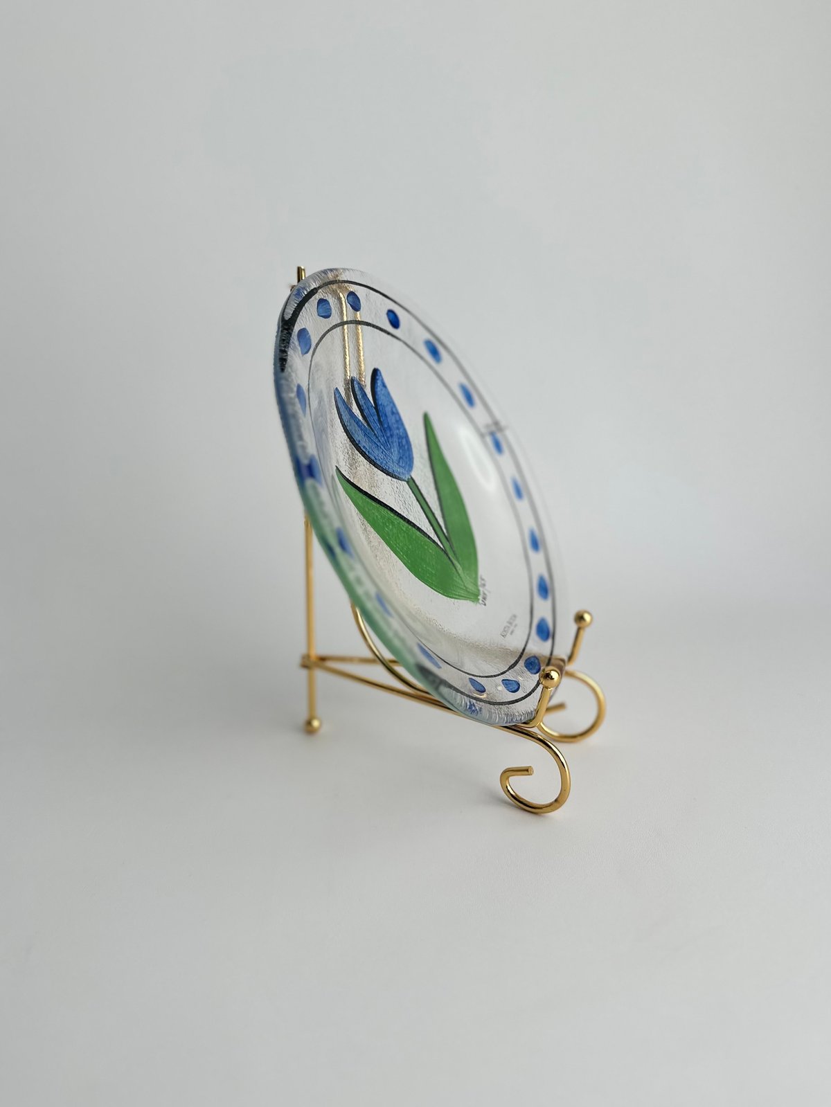 Plate｜プレート｜KostaBoda｜コスタボダ｜チューリップ｜スウェーデン