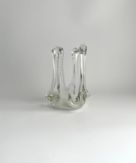 Candle holder｜キャンドルホルダー｜燭台｜アートガラス｜スウェーデン
