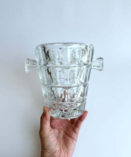 Ice bucket｜アイスバケツ｜Sklo Union｜Rosice Glassworks｜チェコスロバキア