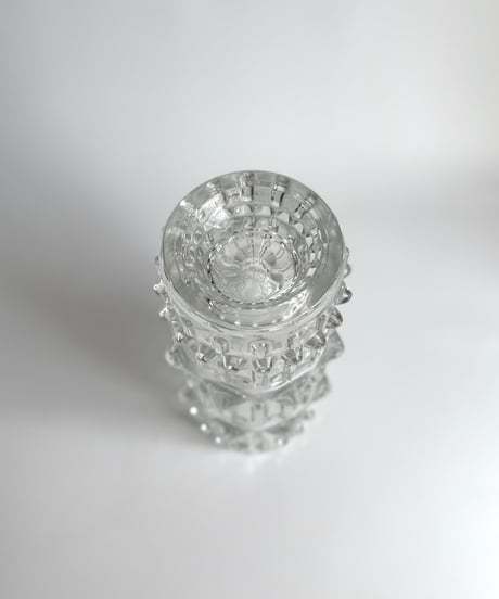 Vase｜Sklo Union｜チェコスロバキア｜ガラスの花瓶