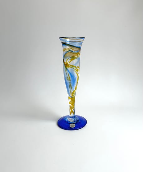 Vase｜Leksands Glashytta｜アートガラス｜花瓶｜スウェーデン