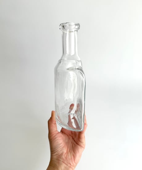 Bottle｜ガラスボトル｜半円形｜スウェーデン
