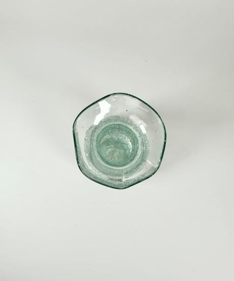 Vase｜Skansen｜クラックガラス｜北欧ヴィンテージ｜スウェーデン