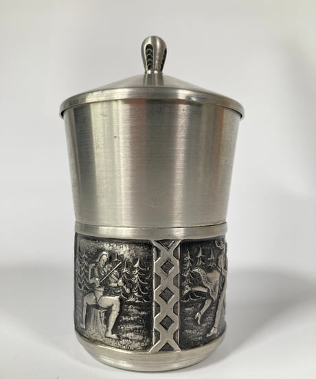 Canister｜ITB Norway Tinn｜蓋付きポット｜ピューター製｜ノルウェー
