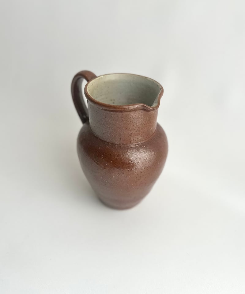 Jug ジャグ｜水差し｜茶色の花瓶｜北欧 | roi home｜北欧ヴィンテージ雑貨