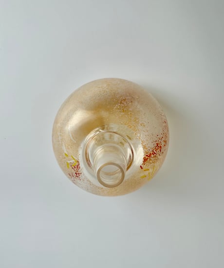 Vase｜Själaglas｜オレンジ｜フラワーベース｜スウェーデン