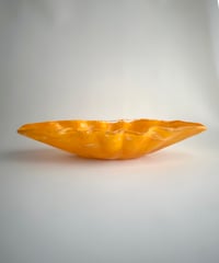 Bowl｜大きなガラスボウル｜オレンジ