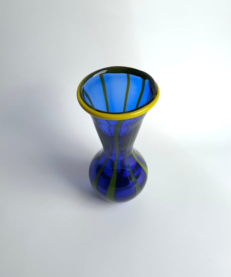 Vase｜花瓶｜アートガラス｜ストライプ