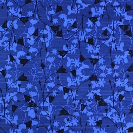 北欧柄小ふろしき　コトノワ ヘイニ・リータフフタ　綿 小 風呂敷 約50cm Sinikelloシニケロ ブルー