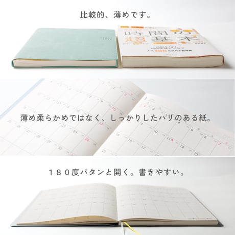 タイムコーディネート手帳2025年（2024年10月はじまり）■手帳単体■