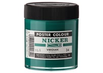 ポスターカラー130ml　＃034　ビリジャン　VIRIDIAN