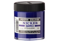ポスターカラー130ml　＃018　ウルトラマリン　ULTRAMARINE