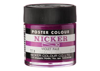ポスターカラー40ml　＃117　バイオレットペール　VIOLET PALE