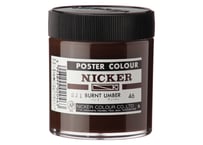 ポスターカラー130ml　＃046　バントアンバー　BURNT UMBER