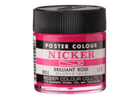 ポスターカラー40ml　＃119　ブリリアントローズ　BRILLIANT ROSE