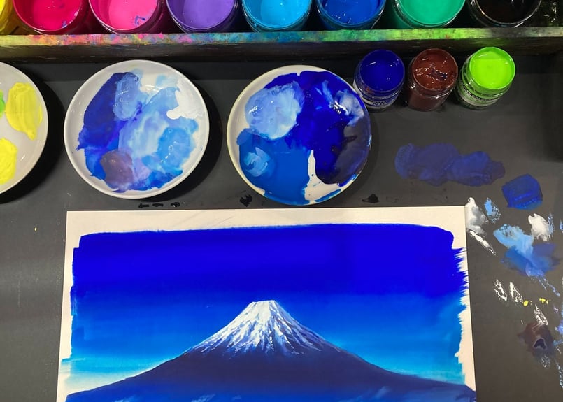 TM paint ポスター　2枚セット Amazon.co.jp: 絵画風 壁紙ポスター （はがせるシール式） 日産