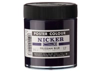ポスターカラー130ml　＃017　プルシャンブルー　PRUSSIAN BLUE