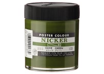 ポスターカラー130ml　＃133　オリーブグリーン　OLIVE GREEN