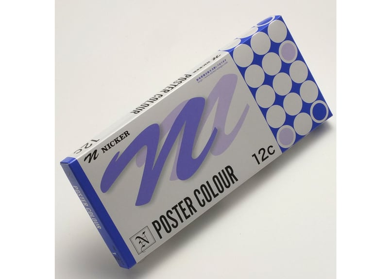 ポスターカラー20ML 12色セット / POSTER COLOUR 20ML 12-Colo
